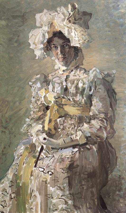 Portrait of Nadezhda zabela-Vrubel.the Artist